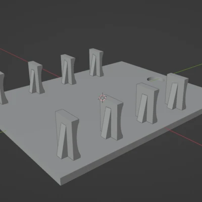 Hộp đựng bút bằng nam châm - Dựng được 4 cây