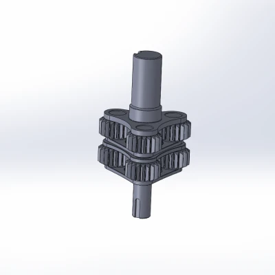 Mô hình Hộp số Hành tinh 2 Cấp