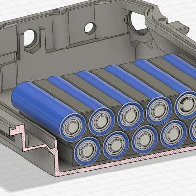 Bộ chia cell 12 và 18 21700 cho Onewheel Pint