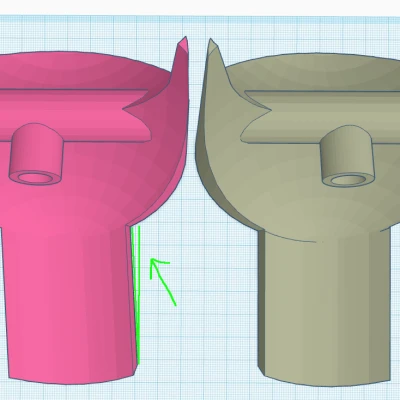 Chân Đế Barad Dur - Phiên Bản Thẳng Phần Đầu