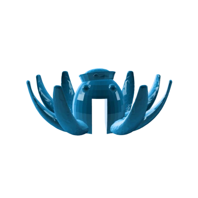 Móc Treo Cửa Kính Phòng Tắm Hình Bạch Tuộc