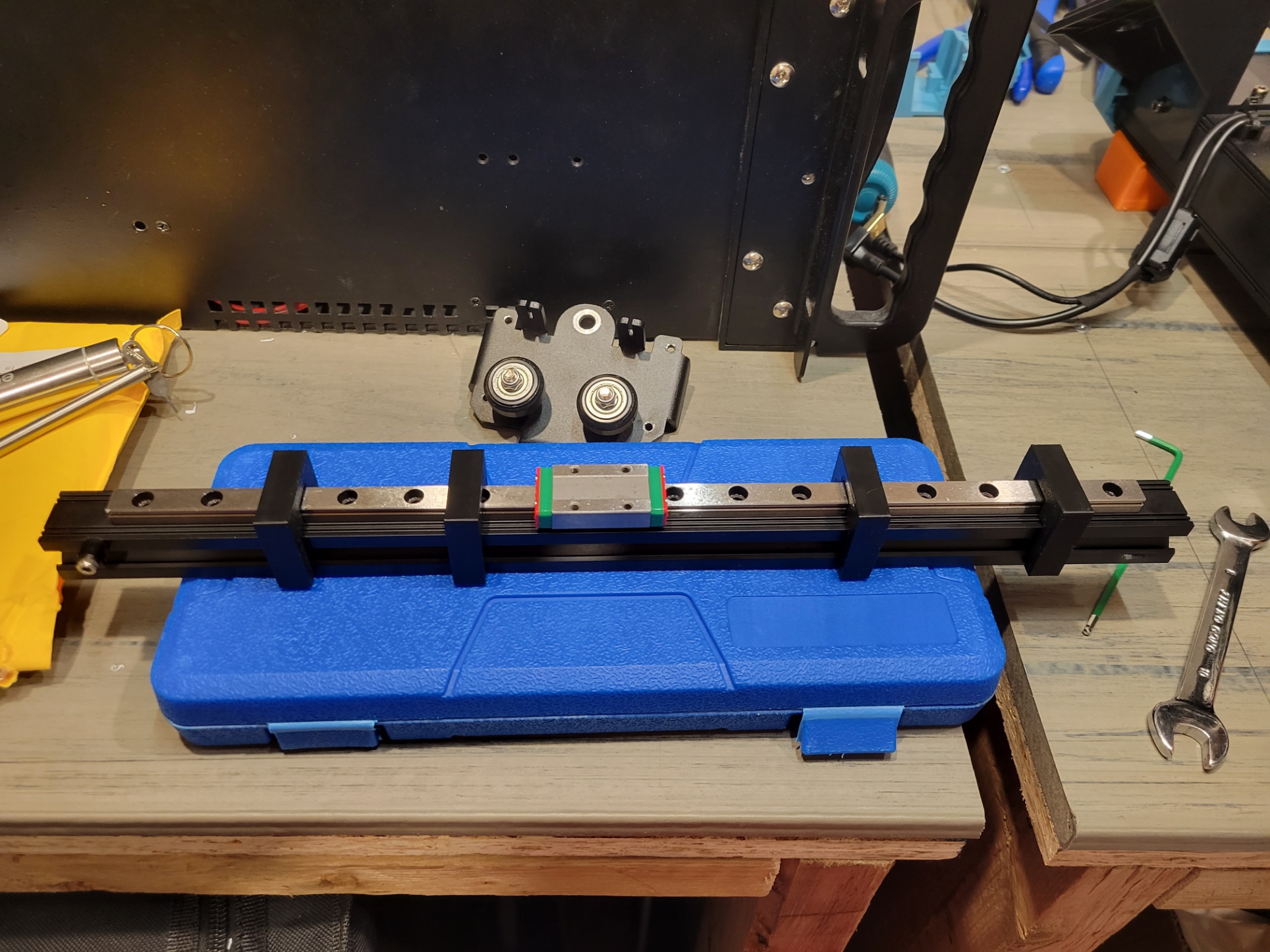 Nâng cấp ray trượt tuyến tính cho bộ phận in SV07