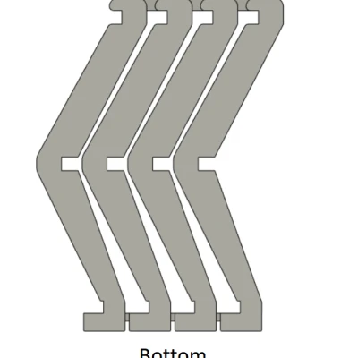 Giá Đỡ Ống Nghiệm 50ml In Hoàn Toàn Có Thể Ghép Nối