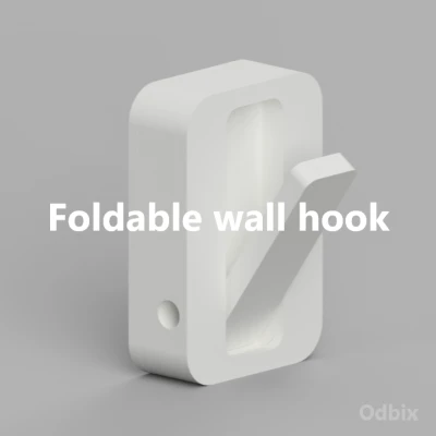 Móc treo tường nhỏ có thể gấp lại bằng nam châm