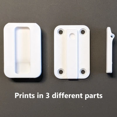 Móc treo tường nhỏ có thể gấp lại bằng nam châm