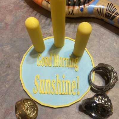 Kệ Đựng Nhẫn Chào Buổi Sáng