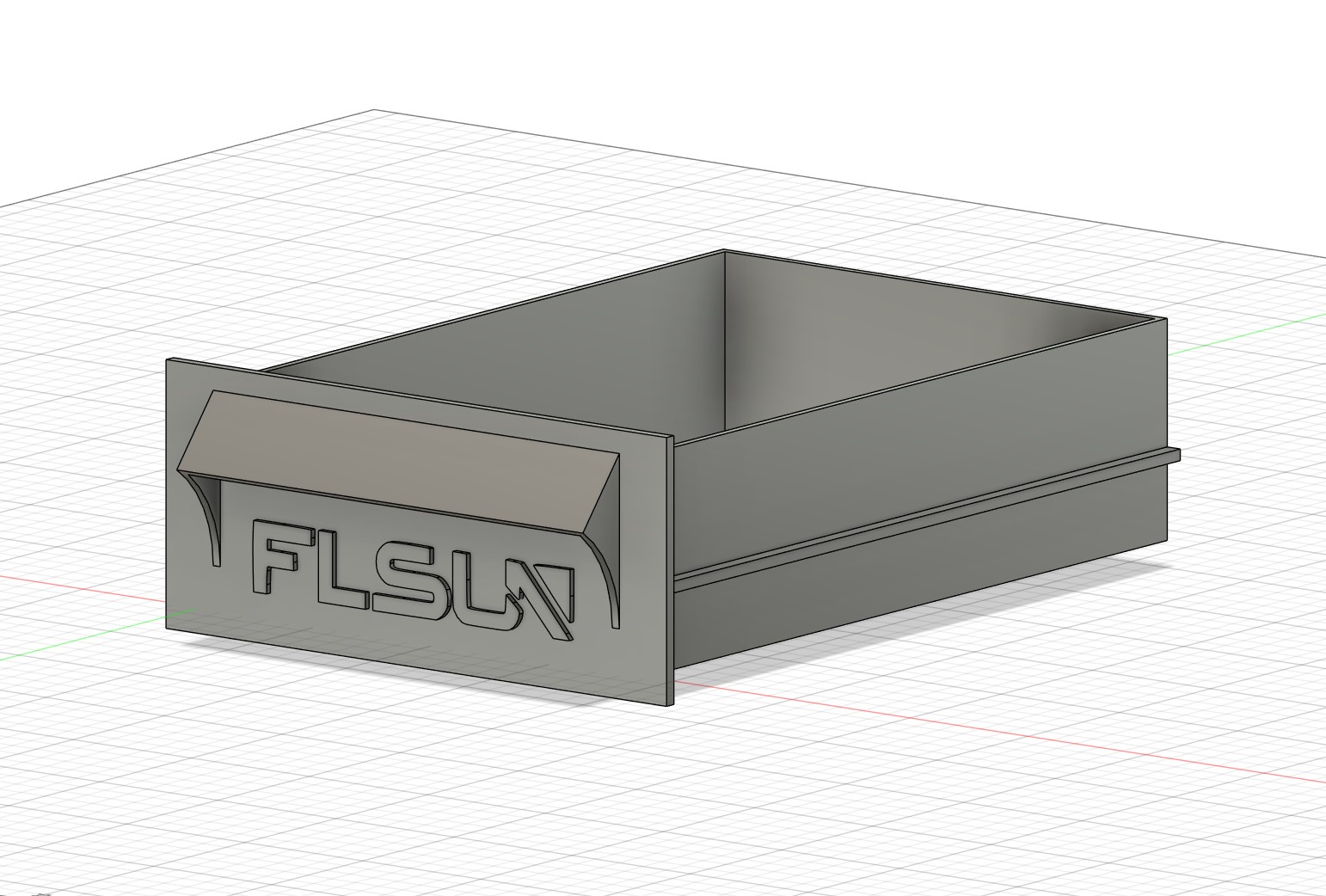 FLSun Super Racer - Ngăn Kéo Trước