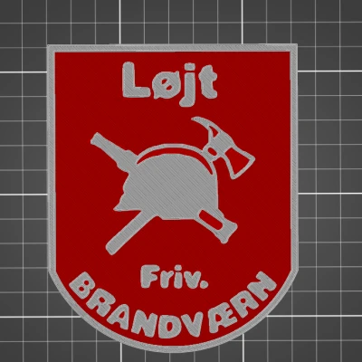 Logo Loejt Frivillig Brandvaern