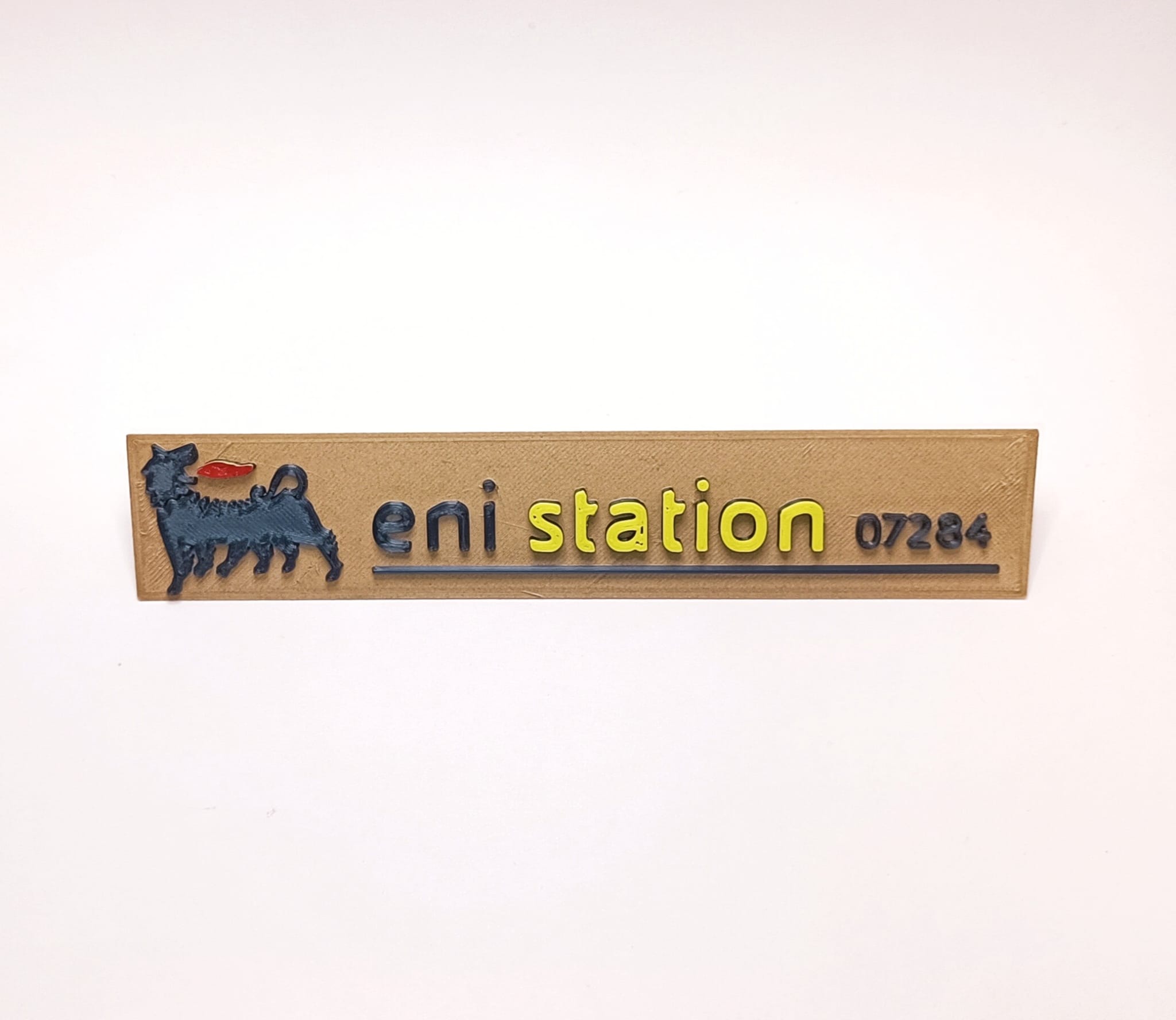 Máy tính để bàn logo của trạm ENI