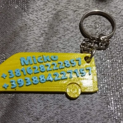 Móc khóa Mercedes Sprinter