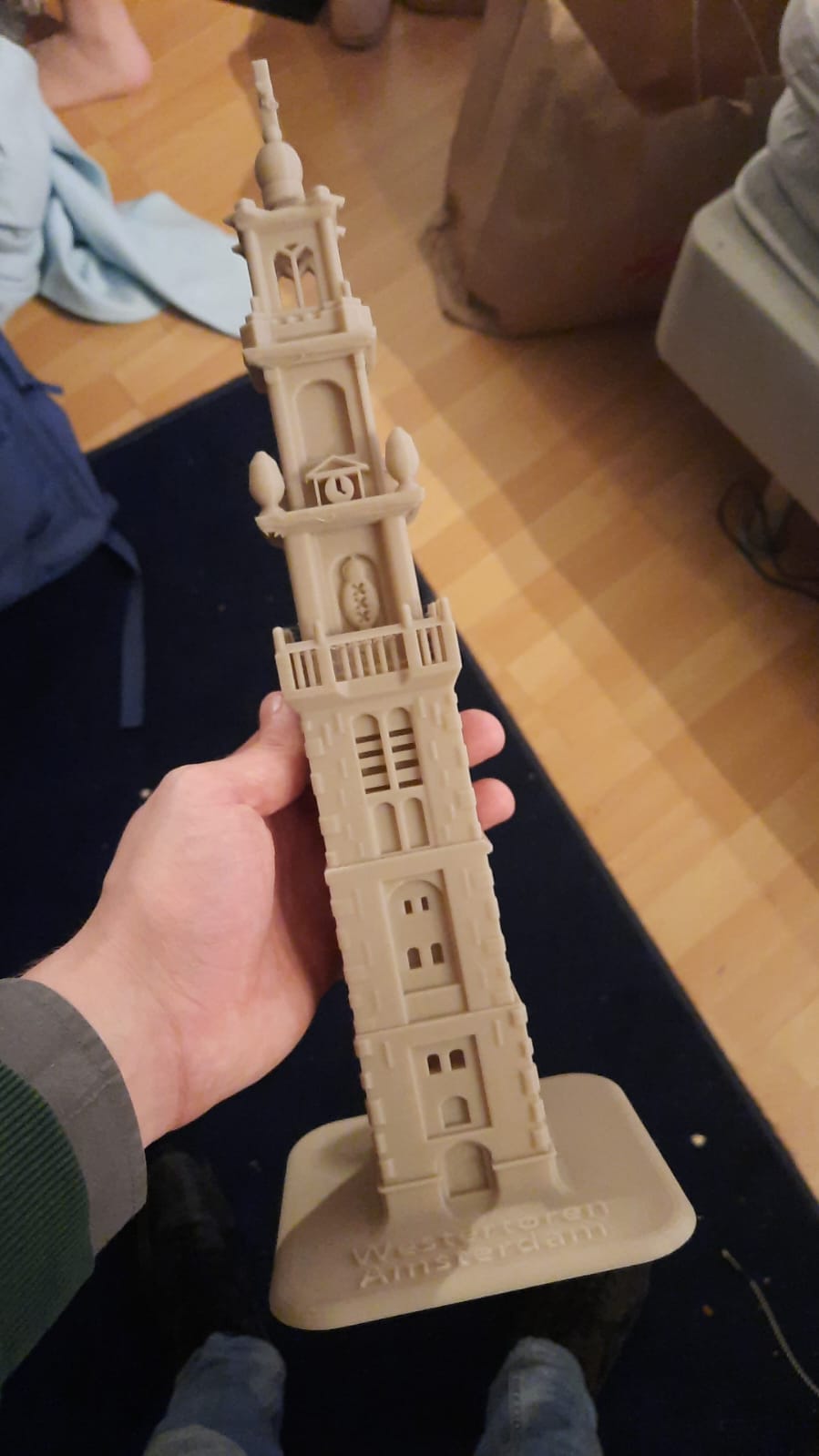 Mô Hình Tháp Westerkerk Amsterdam