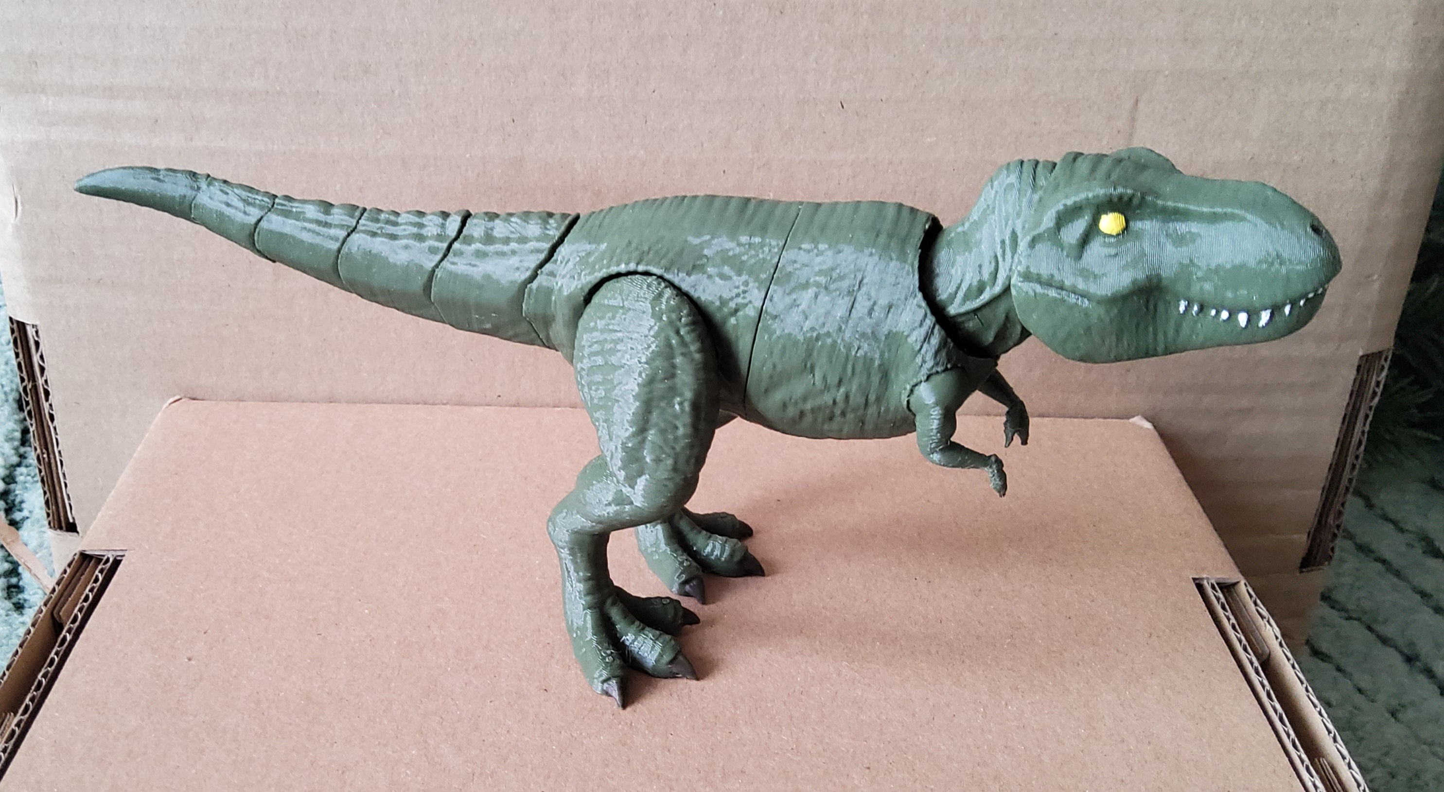 Mô hình T-rex 3D in bằng PETG