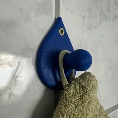 Móc Treo Khăn Hình Giọt Nước