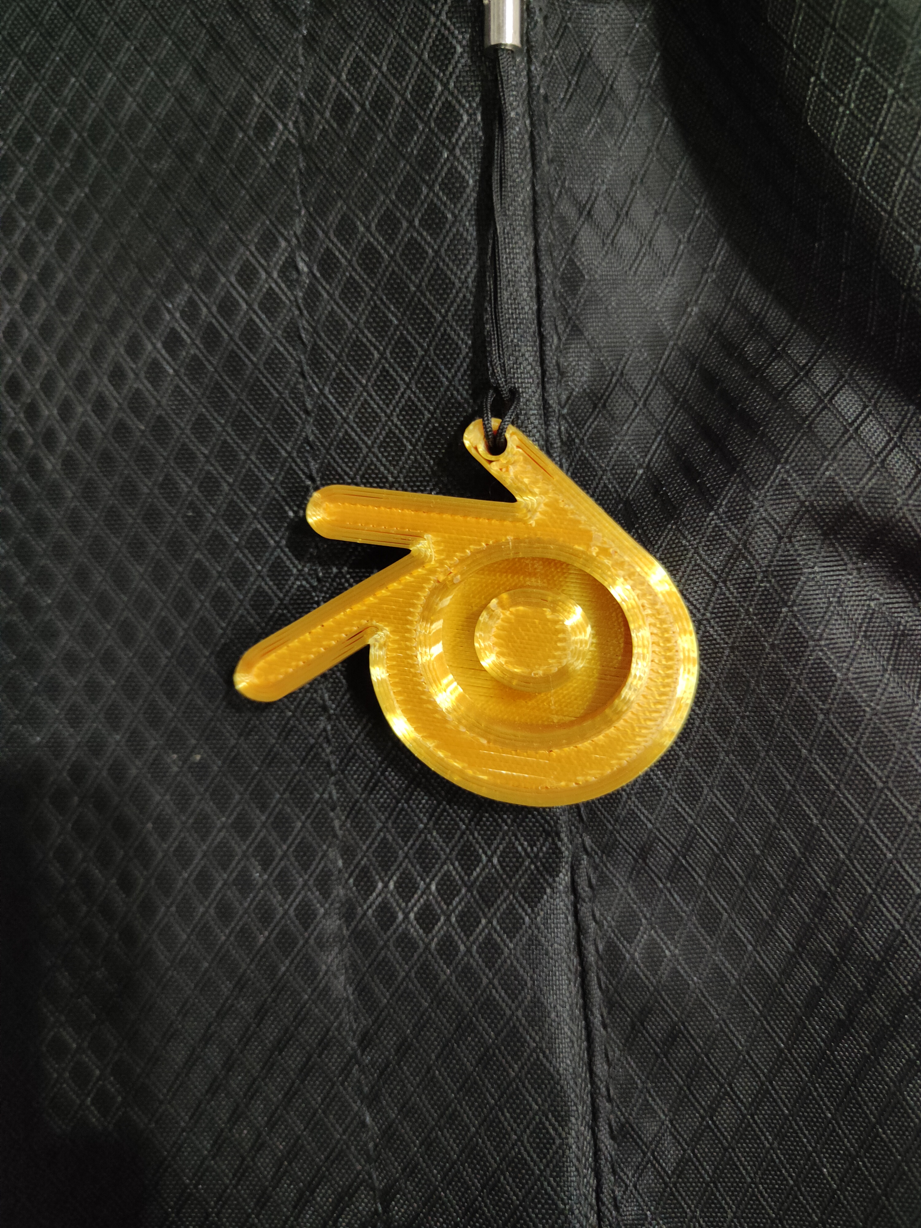 Móc Khóa/Charm Túi Logo Blender 3D