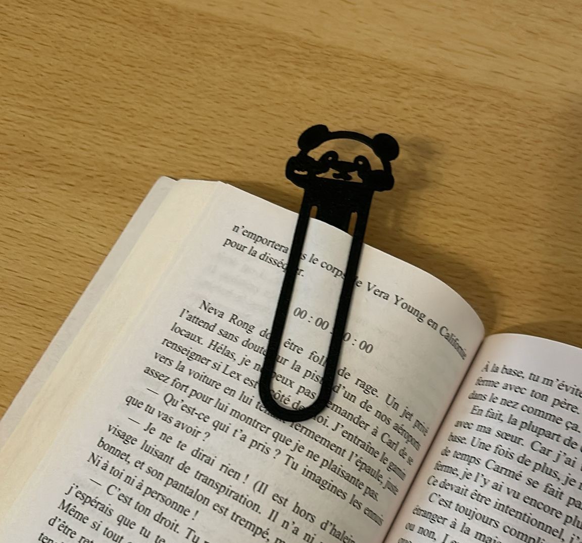 Bookmark Gấu Trúc Dễ Thương