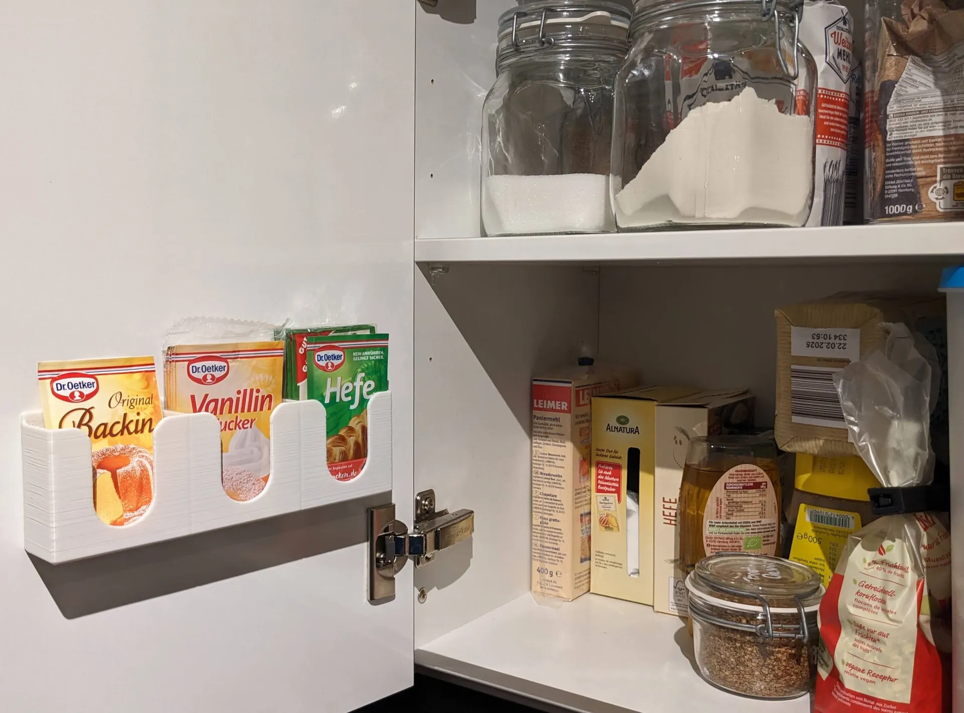 Bộ lưu trữ bột nở ba lần