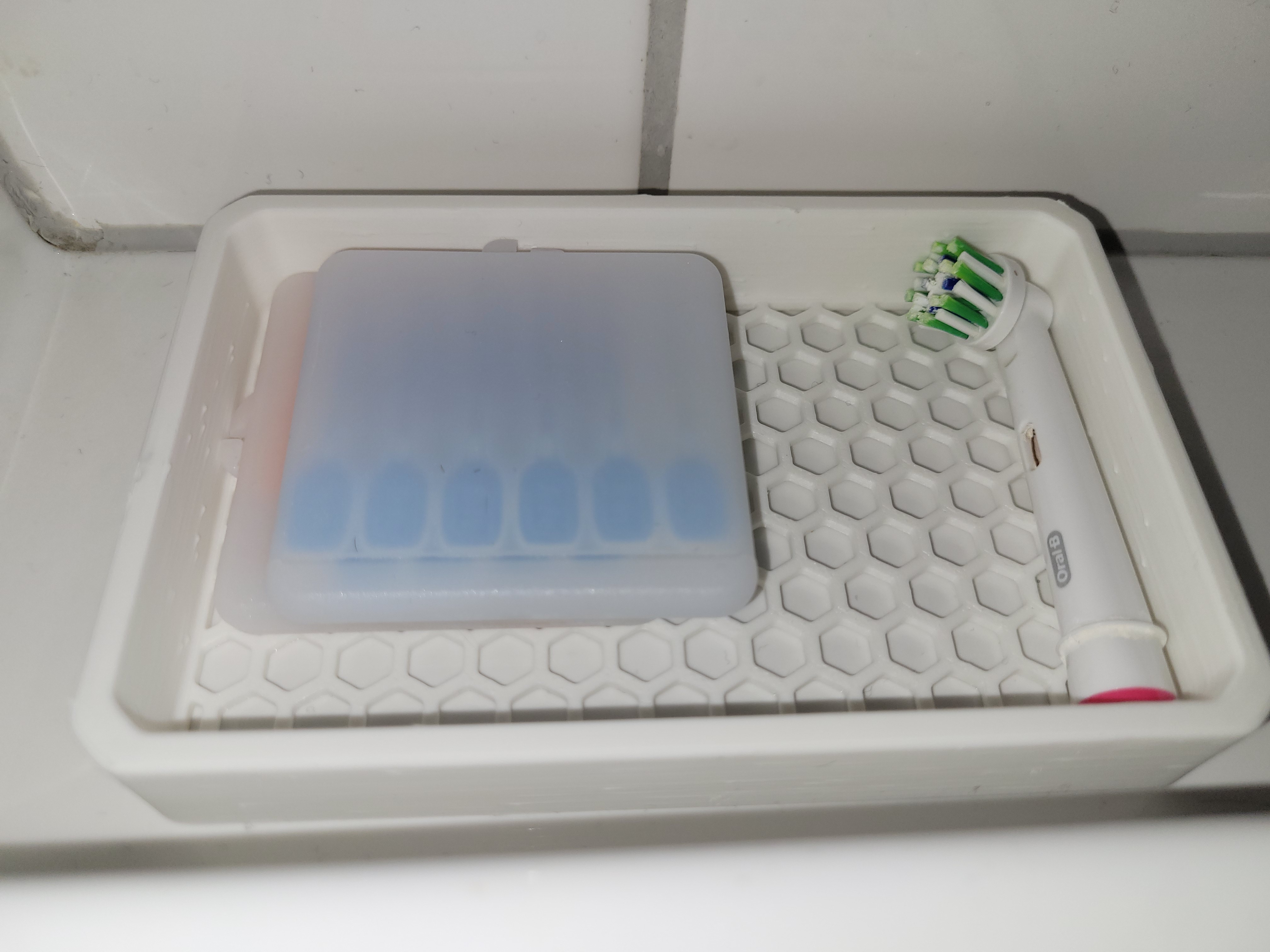 Khay phòng tắm đơn giản mà đẹp