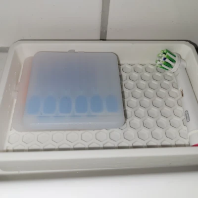 Khay phòng tắm đơn giản mà đẹp