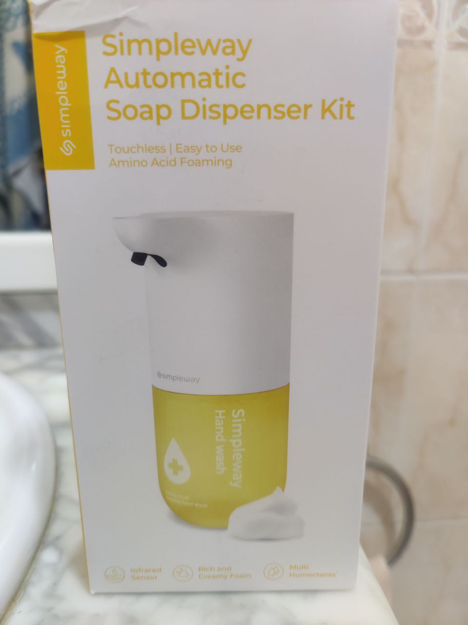 GIÁ ĐỠ TREO TƯỜNG CHO MÁY PHA XÀ PHÒNG TỰ ĐỘNG "SIMPLEWAY"