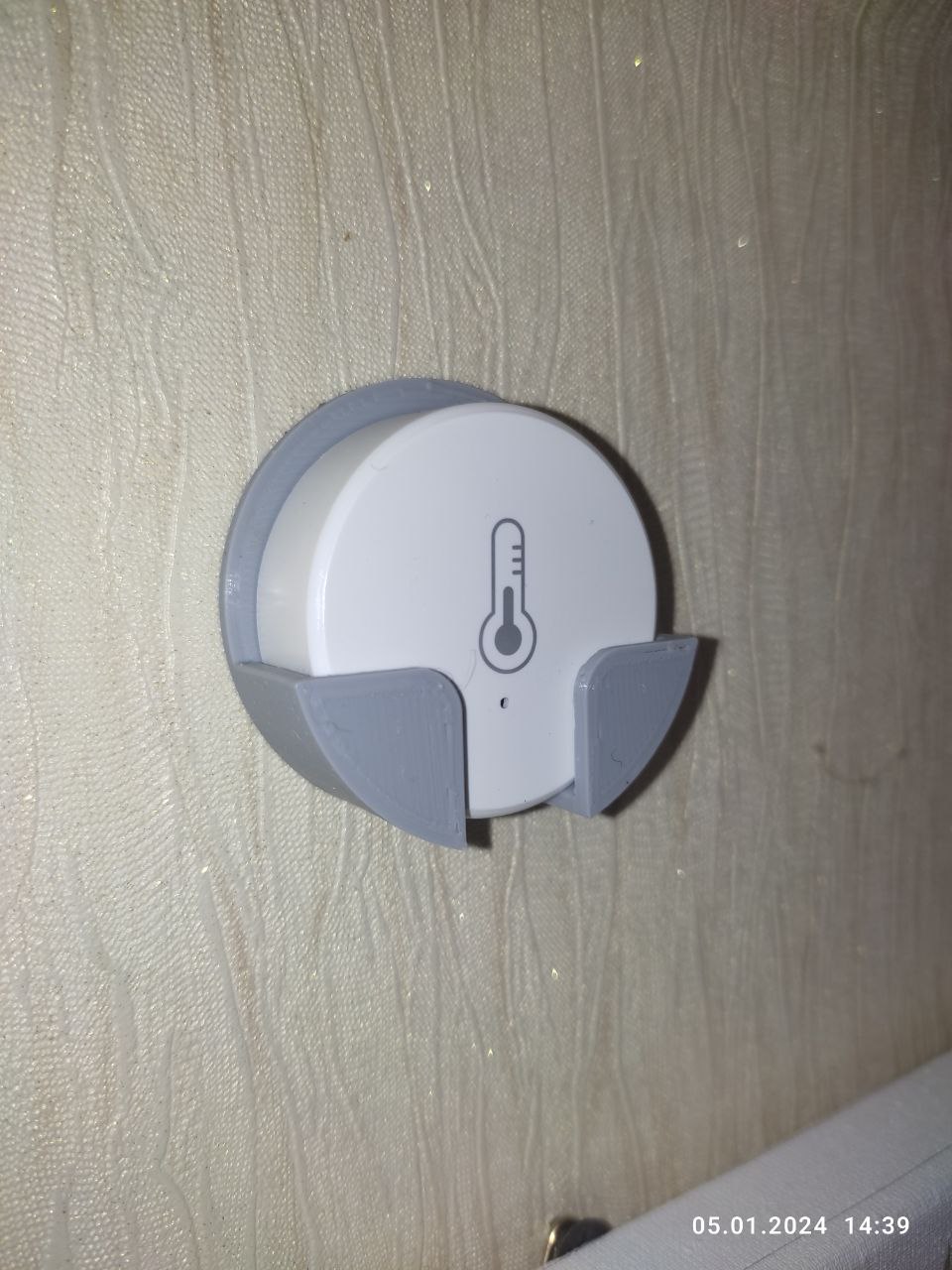 Nhà ở (người giữ) cho cảm biến nhiệt độ Zigbee, Tuya, SmartLife