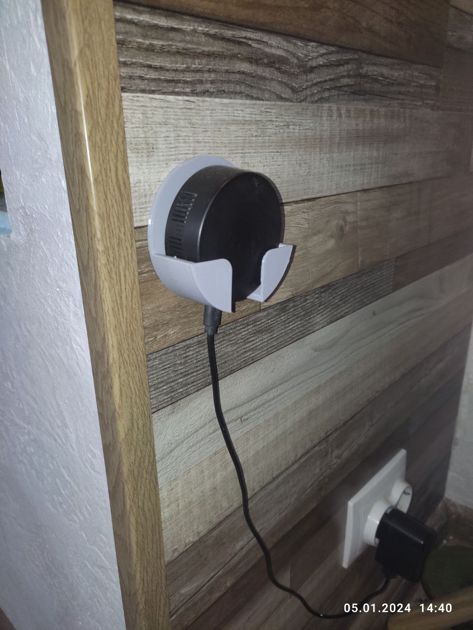 Nhà ở (người giữ) cho cảm biến nhiệt độ Zigbee, Tuya, SmartLife