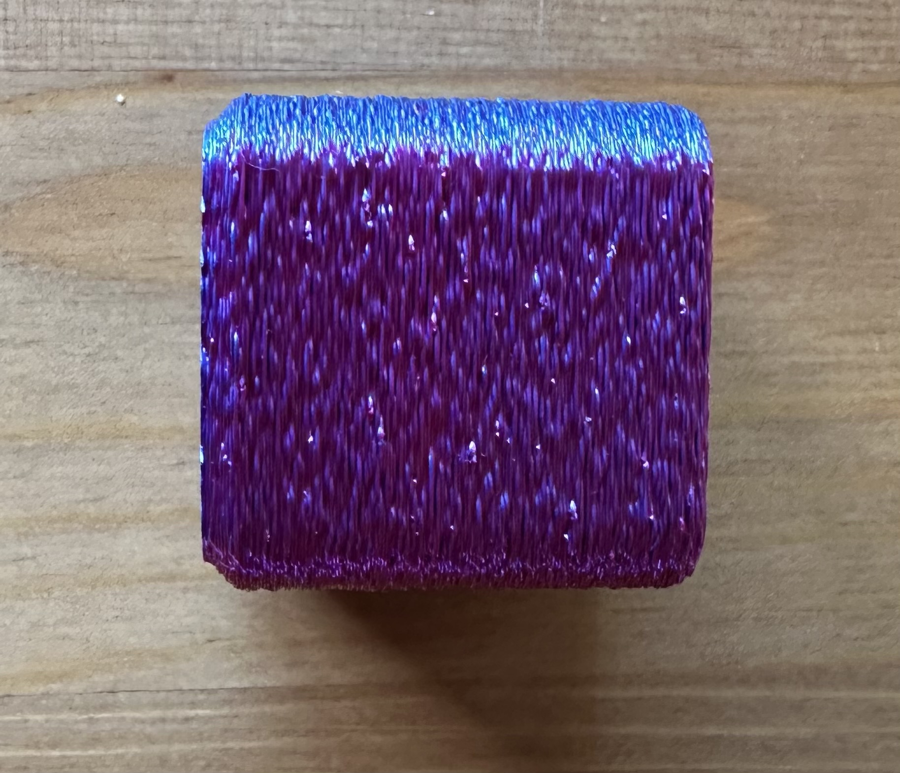 Khối Lập Phương Fidget/Thử Nghiệm - Có Vân, Cạnh Bo Tròn và Sắc Nét