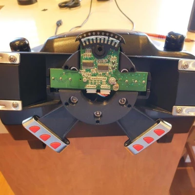 Adapter G27 kèm đèn báo sang số