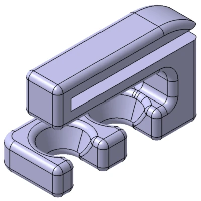 Giá đỡ đầu bàn chải đánh răng V2