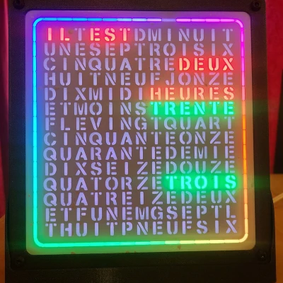 Đồng hồ chữ (tiếng Pháp)