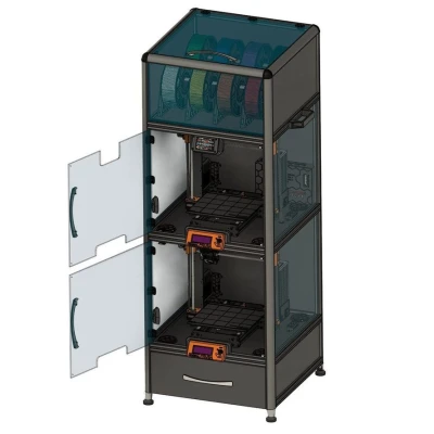 Thùng Máy In 3D Thông Minh Mẫu Mới 2023