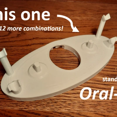 Bộ Sưu Tập Đế Bàn Chải Oral-B