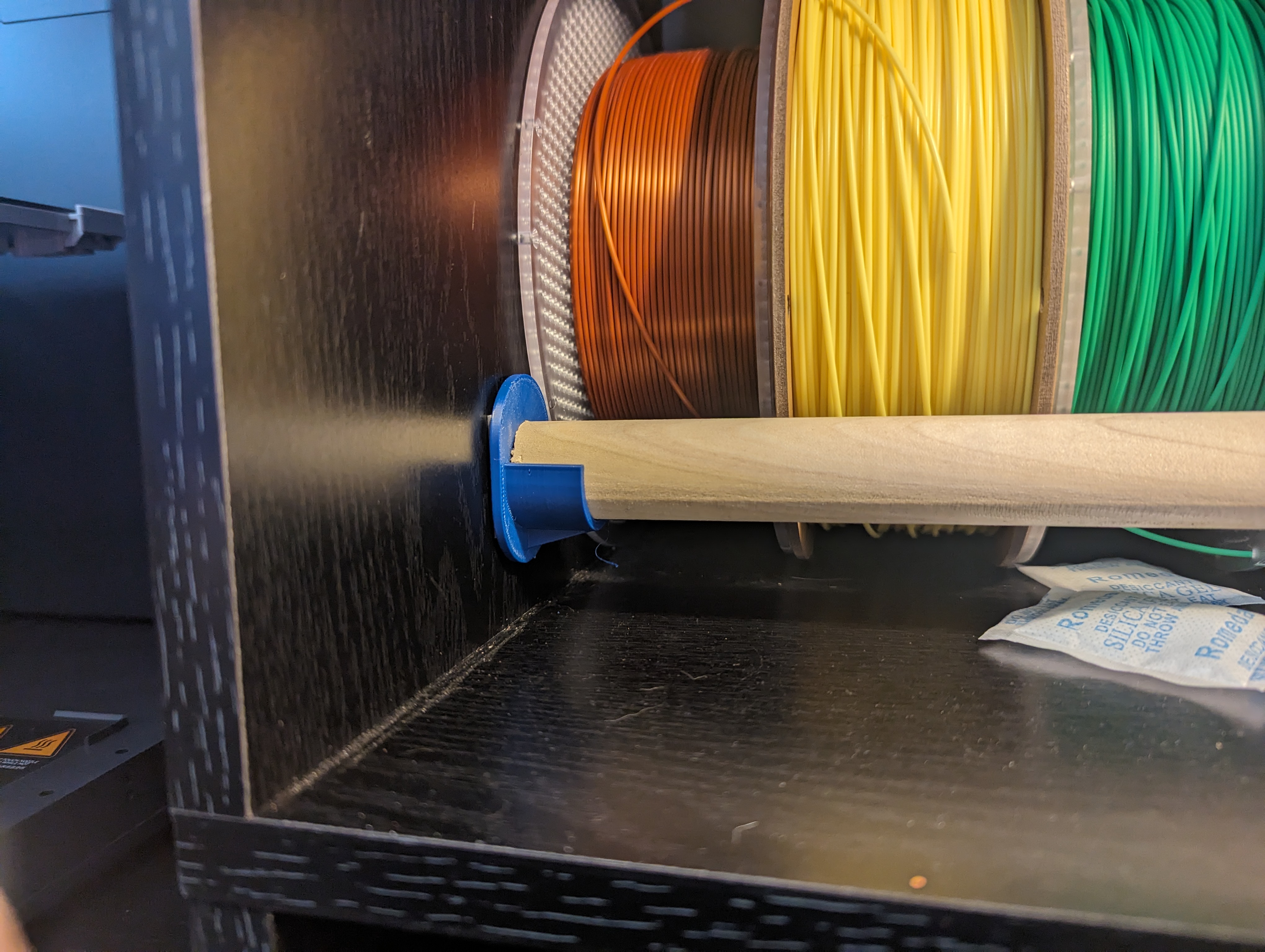 Chủ sở hữu cho thanh chốt 1 inch (bao gồm tệp bước)