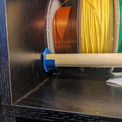 Chủ sở hữu cho thanh chốt 1 inch (bao gồm tệp bước)