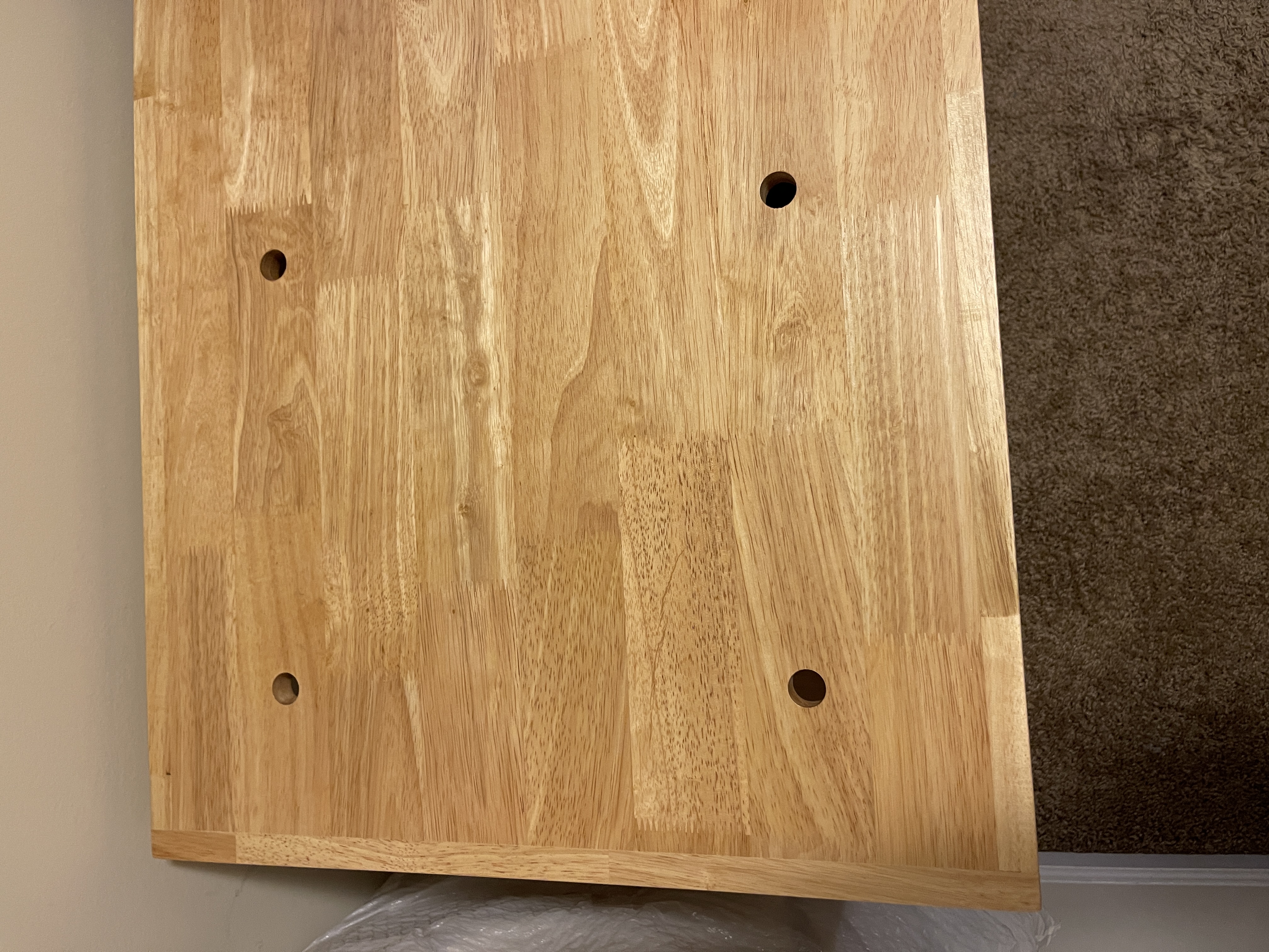 Nút bịt lỗ cho bàn làm việc gỗ cứng Harbor Freight Yukon 60in