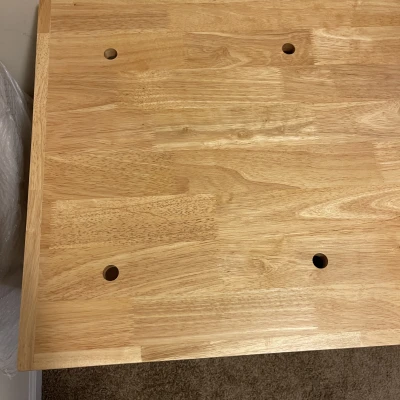 Nút bịt lỗ cho bàn làm việc gỗ cứng Harbor Freight Yukon 60in