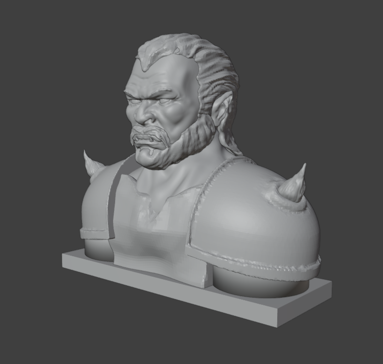 Mô hình Tượng Orc Chiến Binh