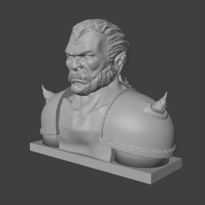 Mô hình Tượng Orc Chiến Binh