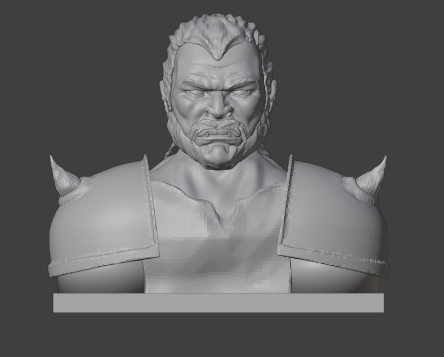 Mô hình Tượng Orc Chiến Binh