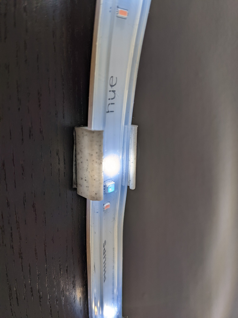 Đế Giữ Philips HUE Lightstrip - Dạng Thẳng và Dạng Góc
