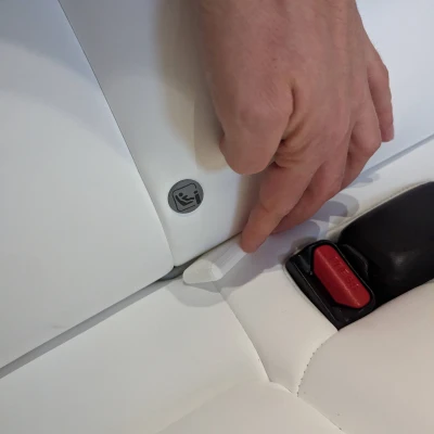 Nắp Che Chốt Isofix Tesla Model 3/Y, Giải Pháp Tiếng Kêu Từ Isofix