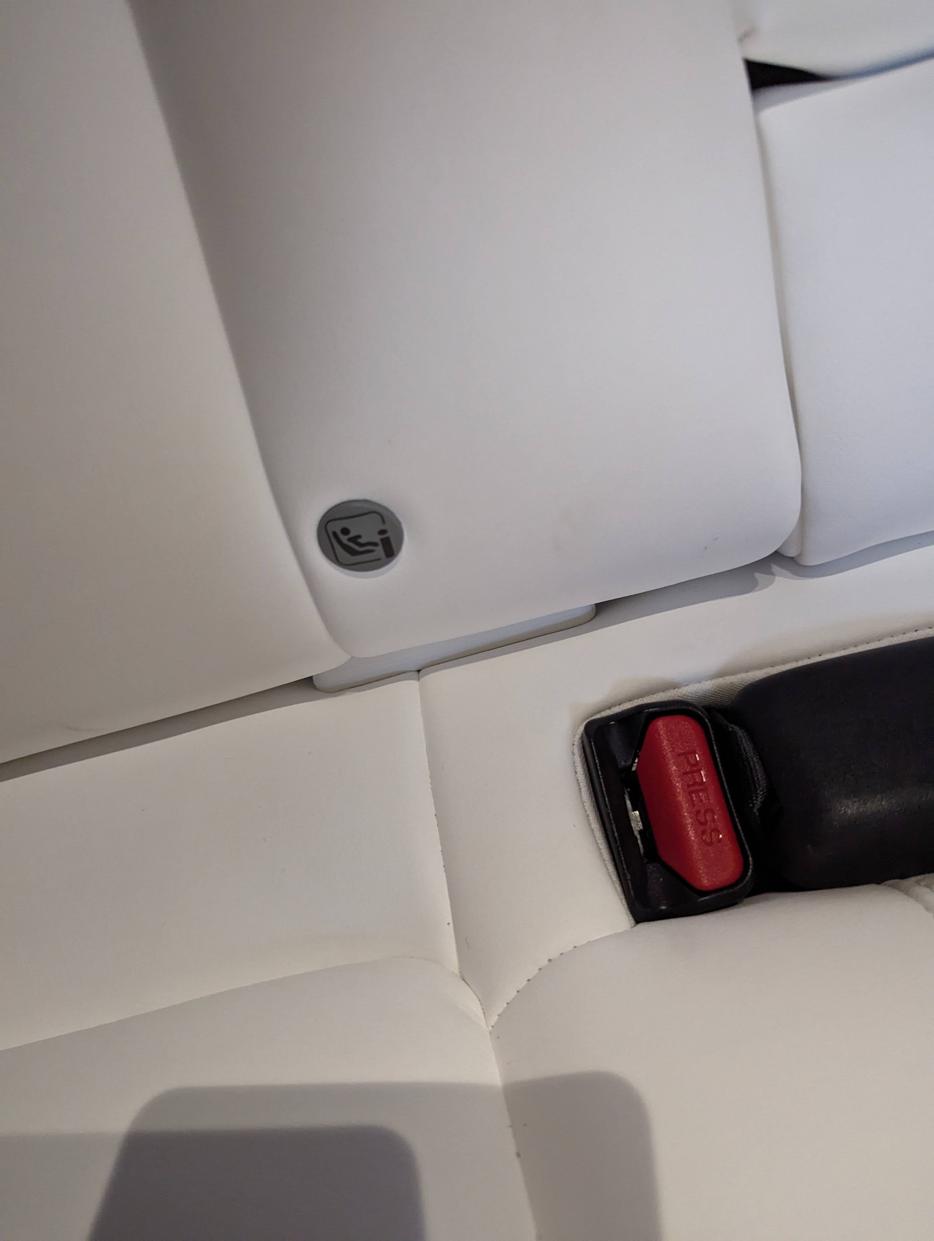 Nắp Che Chốt Isofix Tesla Model 3/Y, Giải Pháp Tiếng Kêu Từ Isofix