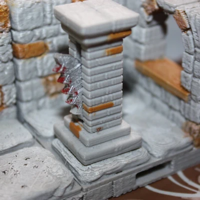 Bẫy Vuông DaD TRAP In Ấn FDM Tại Chỗ