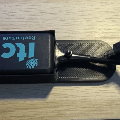 Kệ giữ máy đo PAR ITC Parwise bằng cây cạo kính Eheim hoặc thanh Rod 4mm