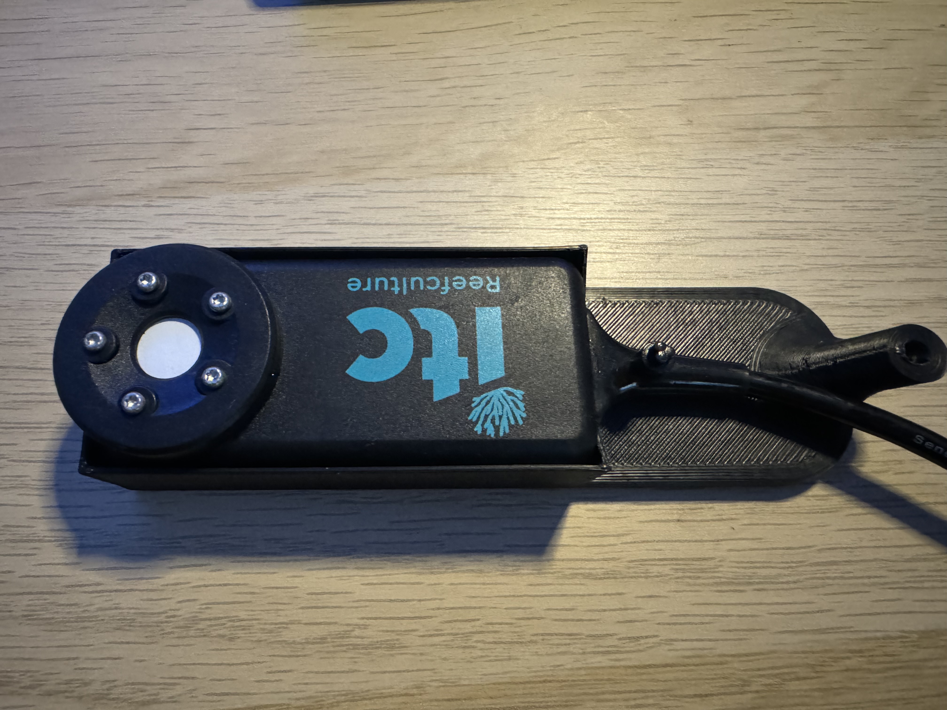 Kệ giữ máy đo PAR ITC Parwise bằng cây cạo kính Eheim hoặc thanh Rod 4mm