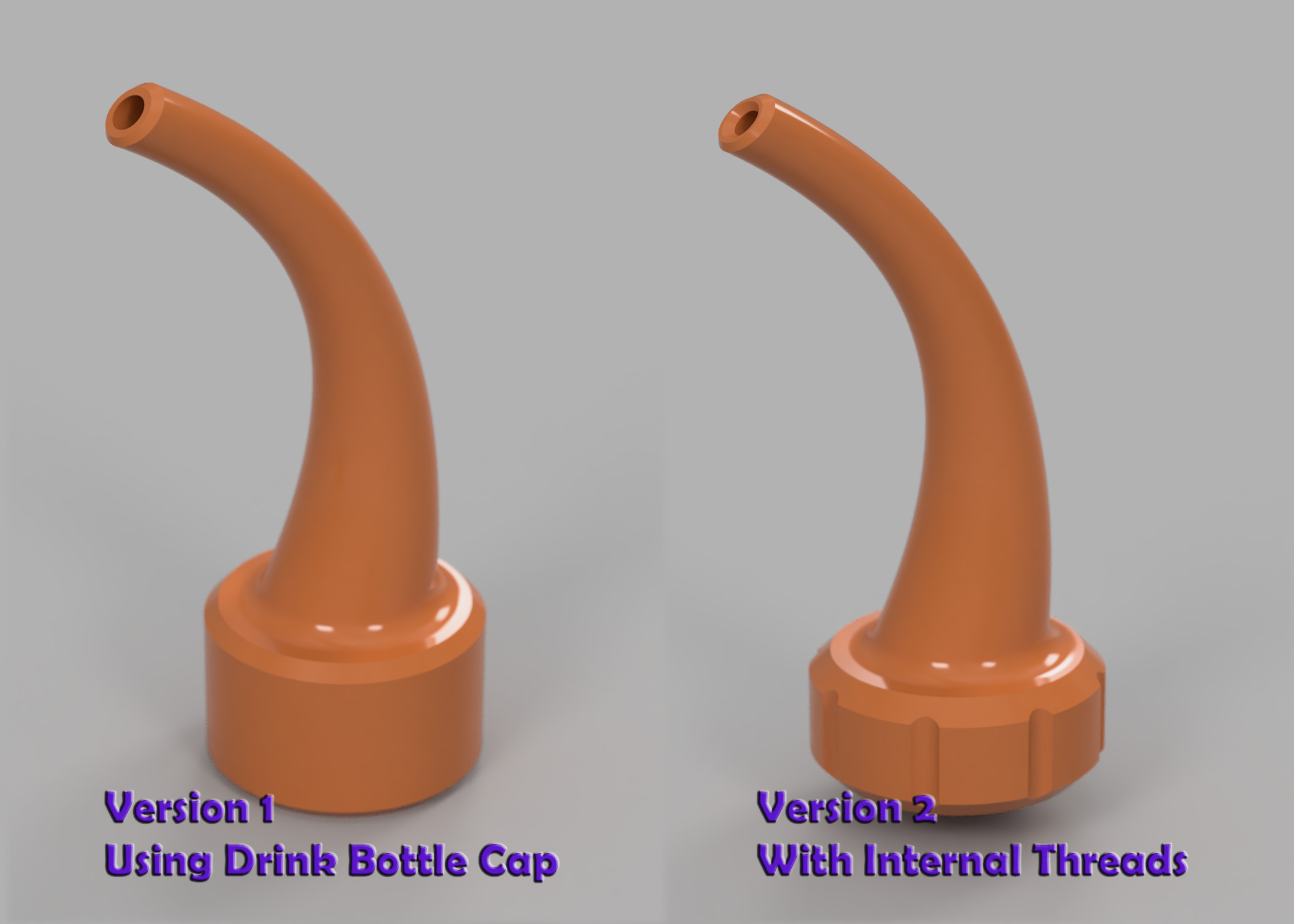 Vòi tưới cây gắn chai nước uống (phụ kiện gắn chai)