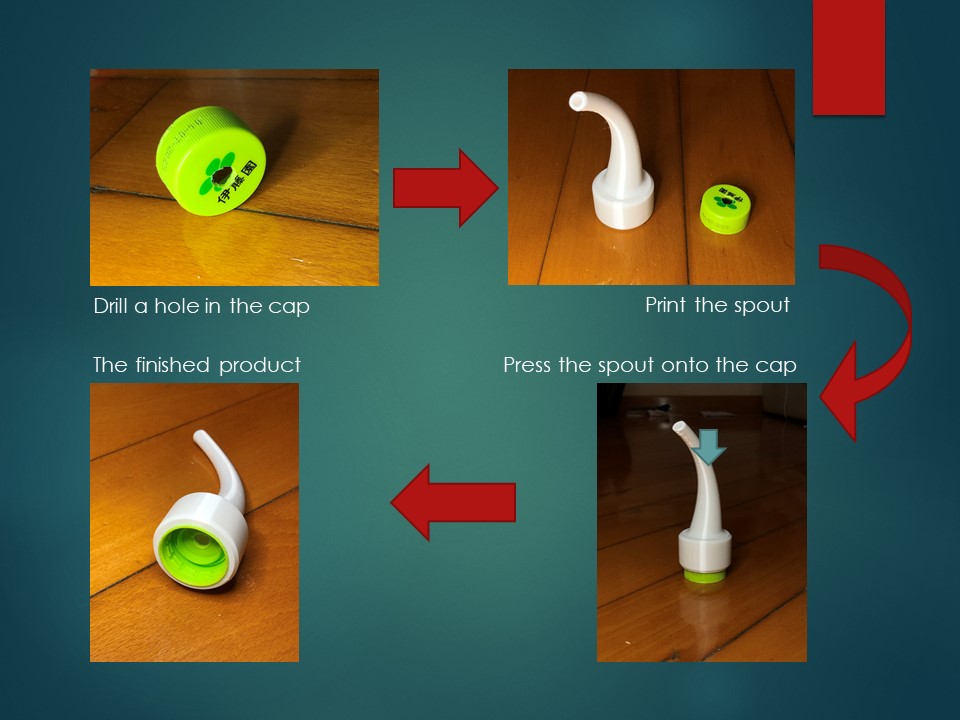 Vòi tưới cây gắn chai nước uống (phụ kiện gắn chai)