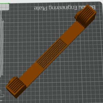 Giá đỡ tấm uốn cong hệ thống lưu trữ multiboard cho 6 tấm Bambu 256x256