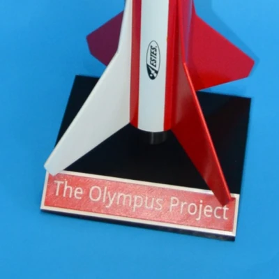 Chân đế trưng bày mô hình tên lửa cho động cơ 18mm và 24mm