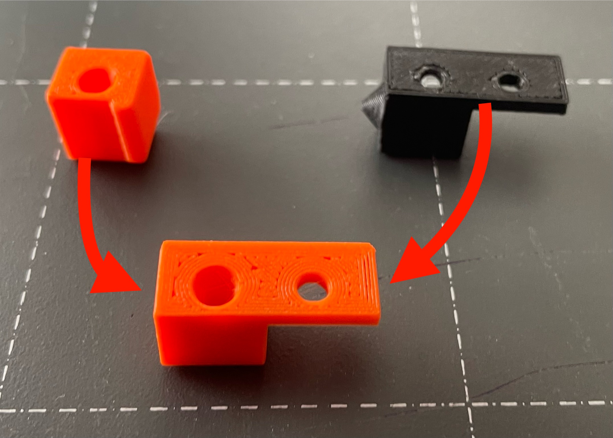 Bộ Chuyển Đổi Máy In Cho MMU3s Dùng Phụ Tùng MK3s Cũ