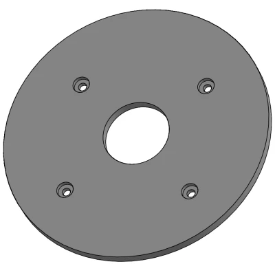 Đế Tròn Cho Bosch Colt Round Base Plate